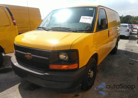2017 Chevrolet Express 2500 Work Van from USA, damaged, VIN 1GCWGAFF8H1132825